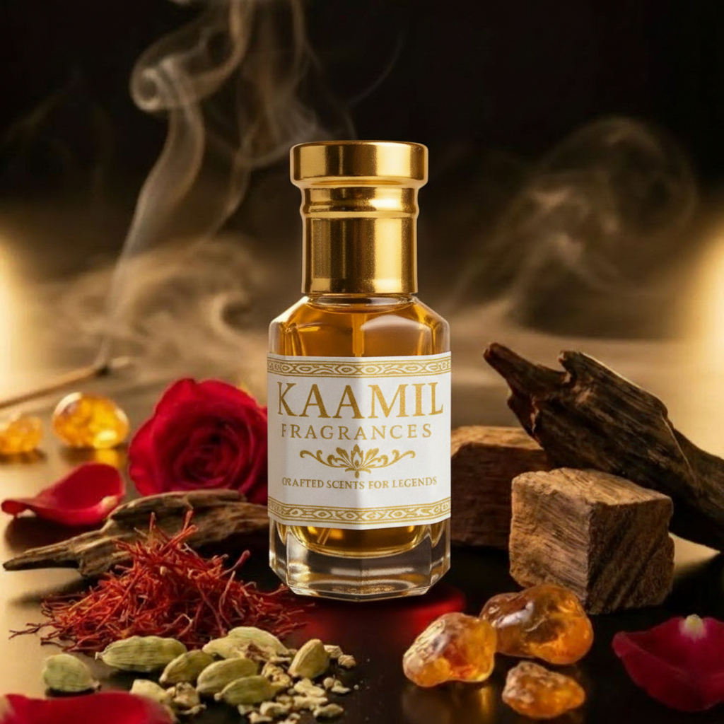 Ameer Al Oudh Attar front by Kaamil Fragrances